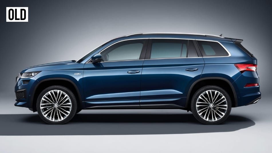 Skoda Kodiaq old side profile